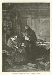 Cardenal Richelieu y el Padre Joseph de American School